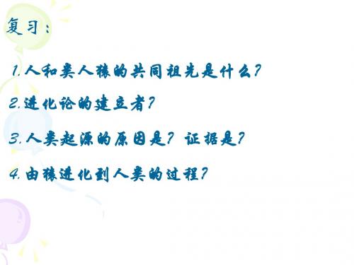 人的生殖(人教版)PPT课件1