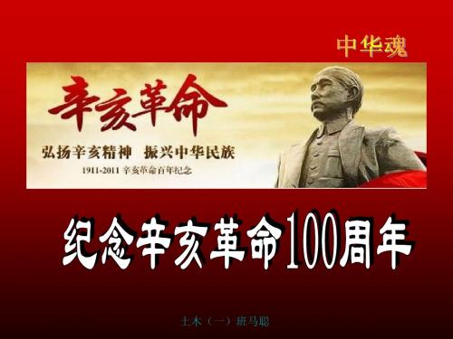 辛亥革命PPT
