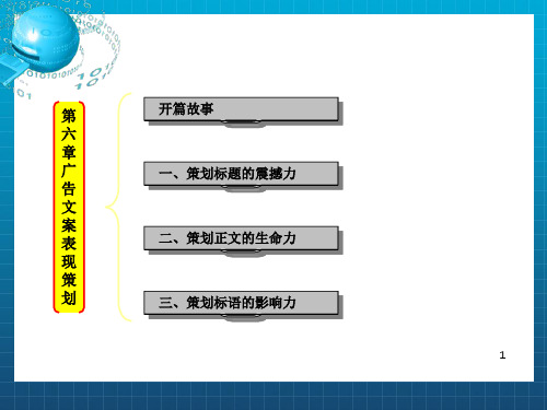 广告文案表现策划(ppt+239)