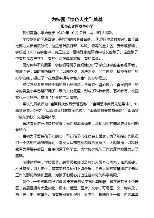 2009.6少先队工作总结