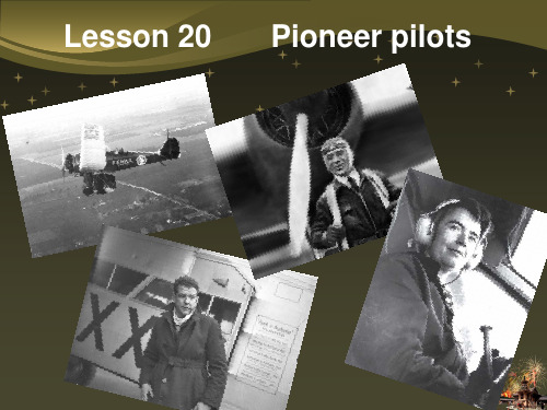 新东方新概念英语课件第三册Lesson 20