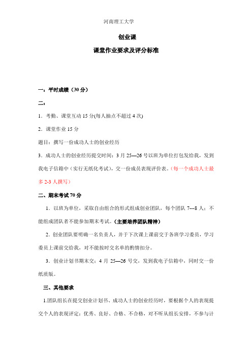 创业课