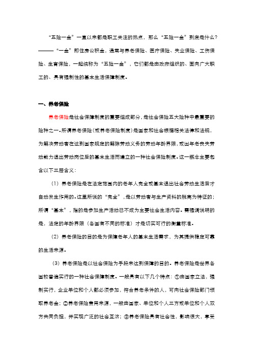 (完整版)五险一金学习总结