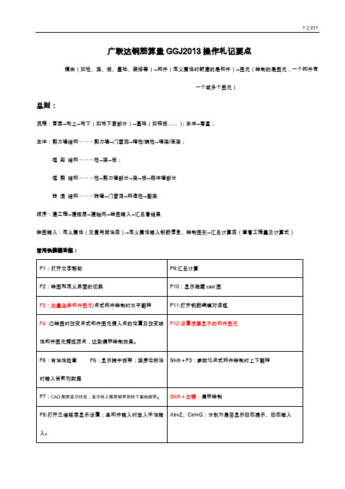 广联达钢筋算量计算设置操作