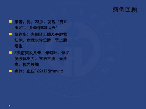(医学文档)自发性颈内动脉夹层PPT演示课件