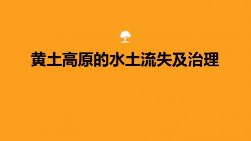 黄土高原的水土流失及其治理 【公开课教学PPT课件】高中地理