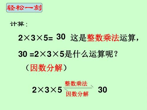 七年级数学因式分解2(2019年)