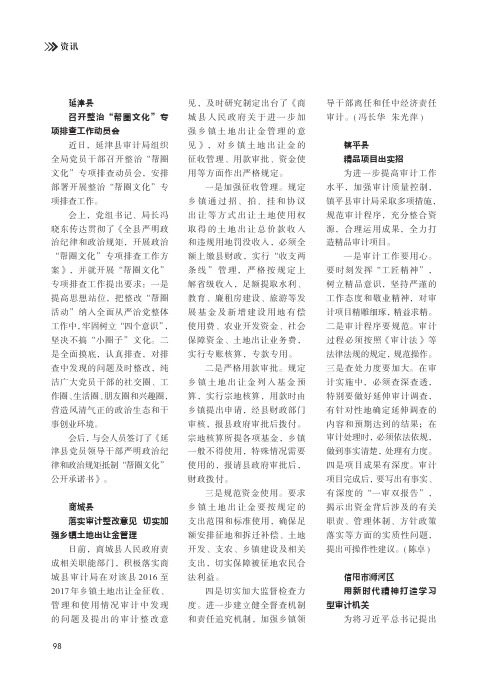 延津县召开整治“帮圈文化”专项排查工作动员会