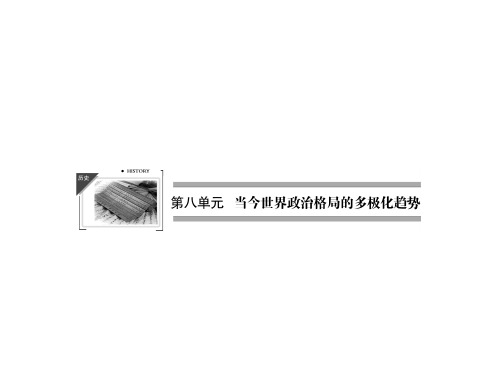 世界之交的世界格局ppt课件全面版