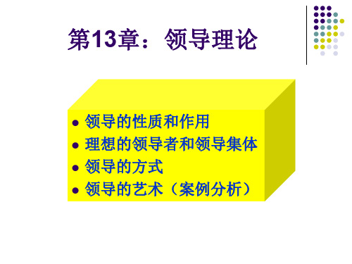 领导理论14