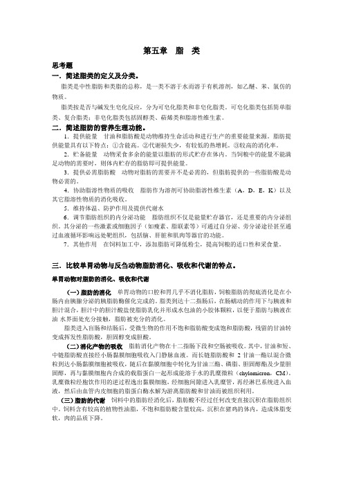 5脂类