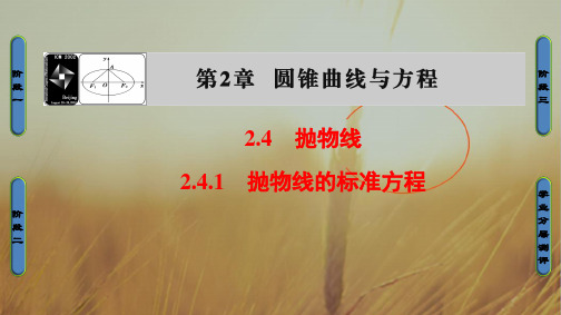 2018学年高中数学选修2-1课件：第2章 圆锥曲线与方程2.4.1002 精品