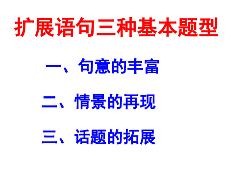 扩展