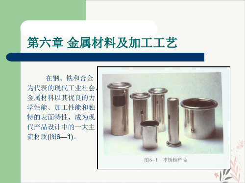 金属材料加工工艺简介PPT课件(模板)