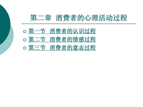 第二章 消费心理学