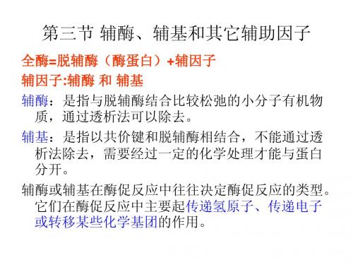 生物化学4.酶2