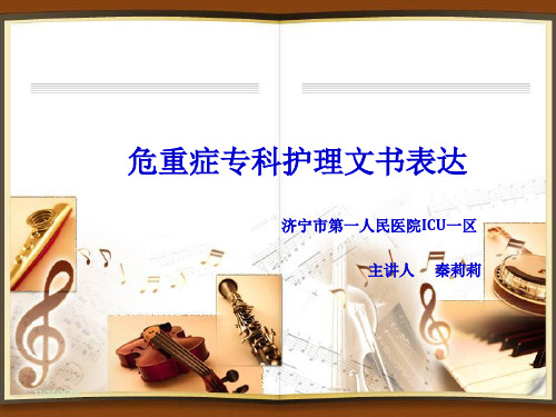 icu特护单说明-文档资料26页