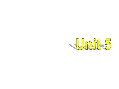 英语(牛津版)八年级下册课件：Unit5 Welcome to the unit