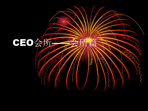 CEO会所——会所篇