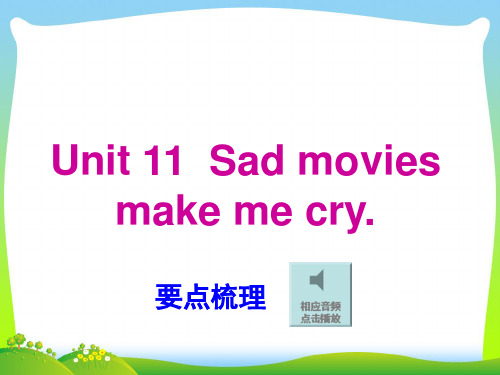 【最新】九年级英语人教版教学课件：Unit 11 要点梳理.ppt