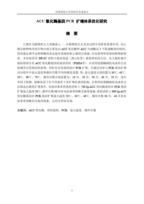 ACC氧化酶论文