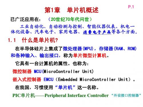 51单片机学习01(概述)