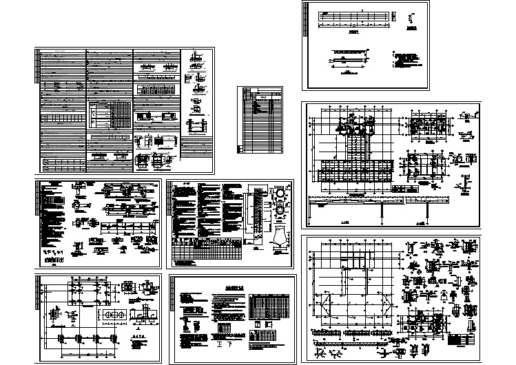 某加油站结构施工图（包含结构设计总说明）