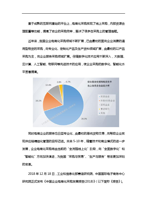电商化采购的发展趋势