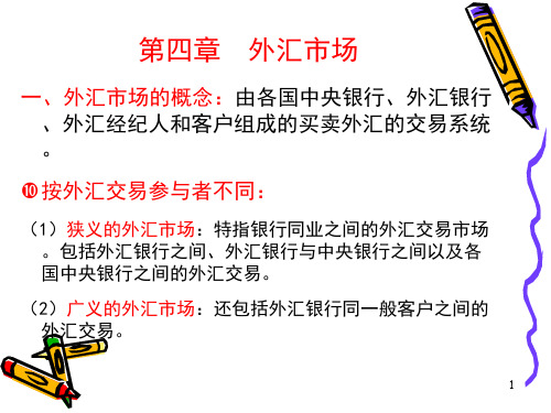 金融市场学外汇市场讲义课件