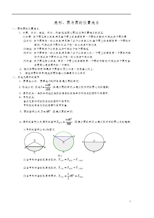 圆与圆的位置关系