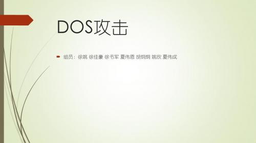 DOS攻击