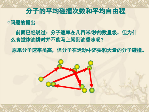 分子平均碰撞次数和平均自由程