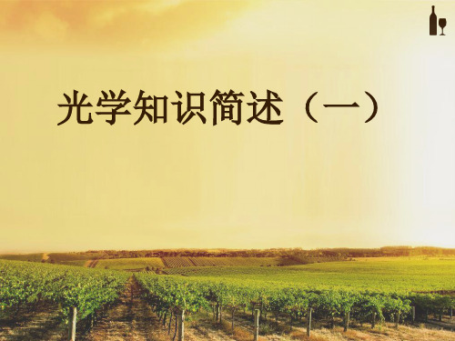 光学知识简述PPT课件