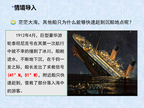 利用经纬网定位课件-人教版七年级地理上册