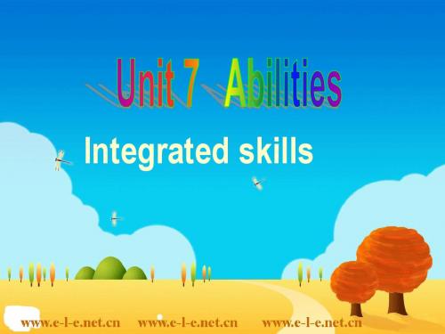 新牛津7B unit7 integrated skills