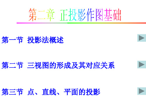 正投影法作图