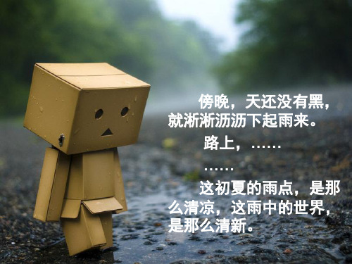 《雨中》ppt课件完美版