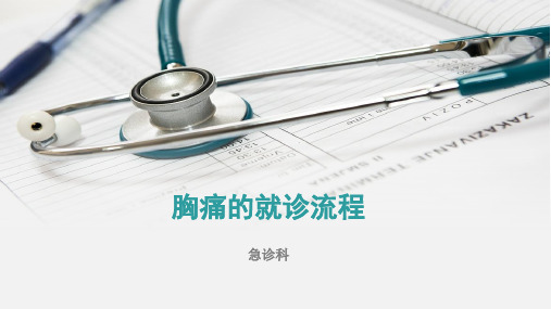 胸痛的鉴别诊断和就诊流程