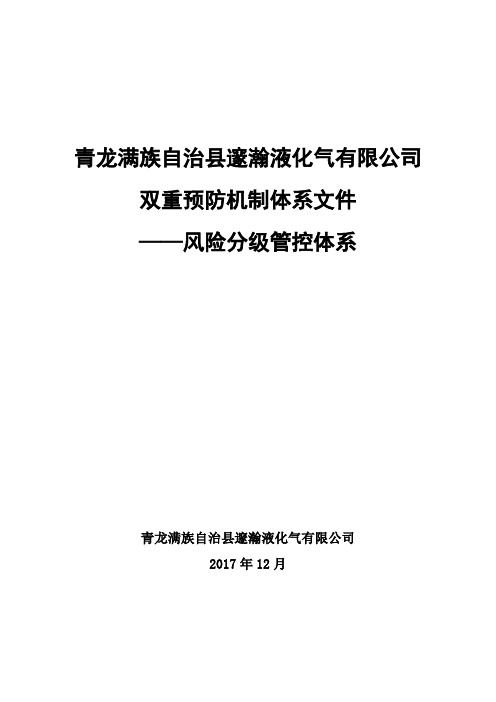 液化气站双重预防机制体系文件风险管控模板.doc
