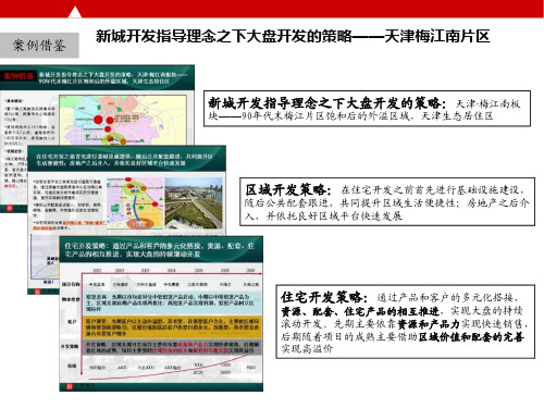 【案例研究】新城开发指导理念之下大盘开发