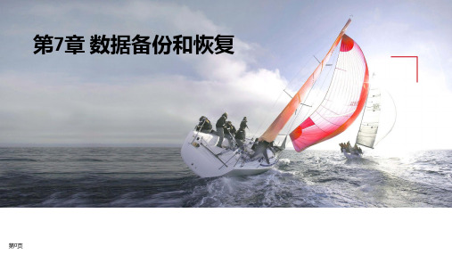 1+X证书 智能计算平台应用开发【中级】第7章 数据备份与恢复(7.2 备份技术)V1.0