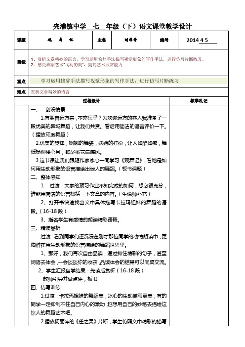 观舞记