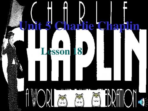 高二英语上学期 Unit  5 Charplin旧人教版