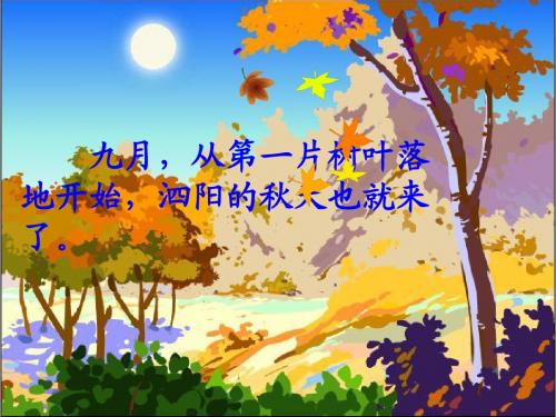 秋天习作指导