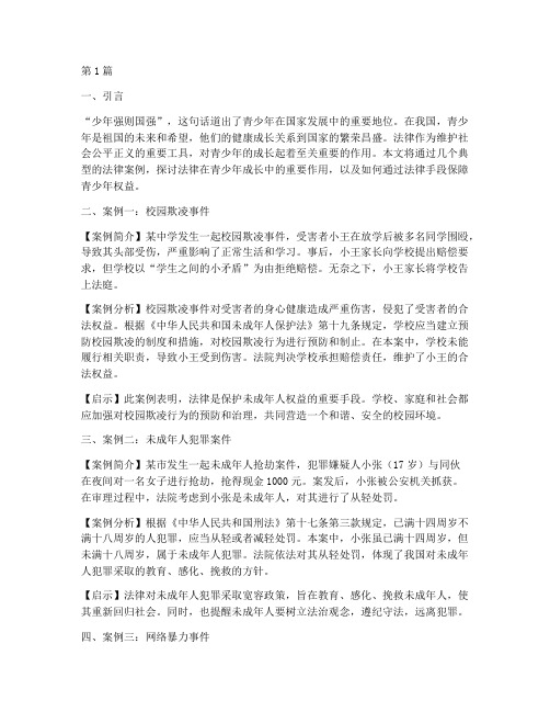 少年强则国强法律案例(3篇)