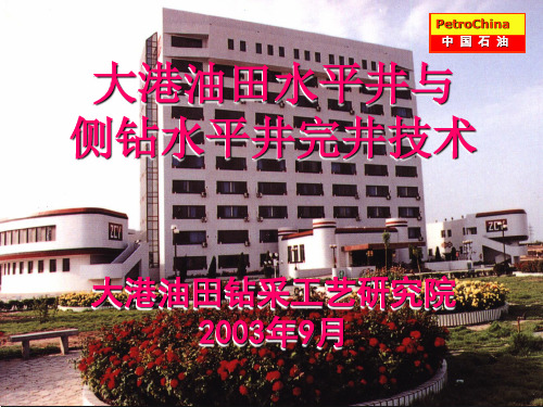 大港油田水平井及侧钻水平井完井技术