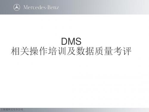 DMSCRM数据质量检查标准新及经验分享-文档资料