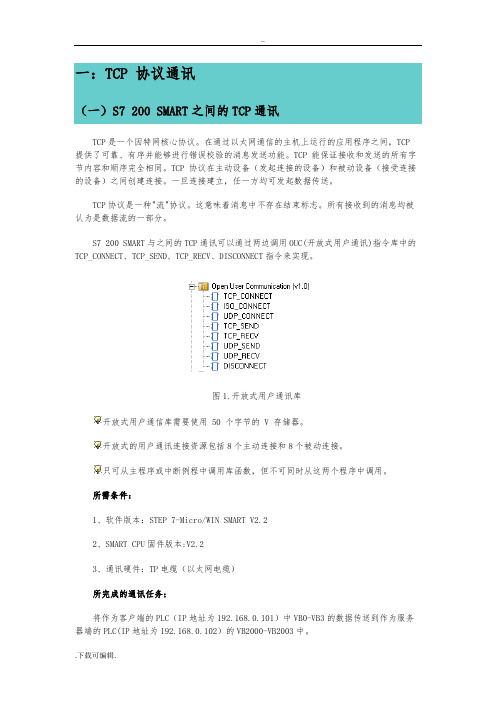 S7_200_SMART_通讯问题—以太网设置