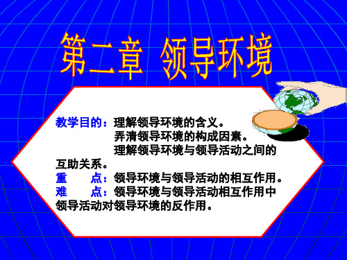 领导环境