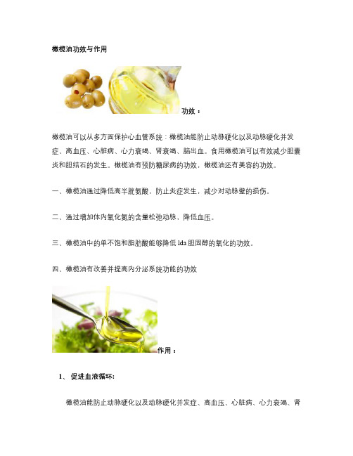 你不可不知橄榄油的其他用途解析
